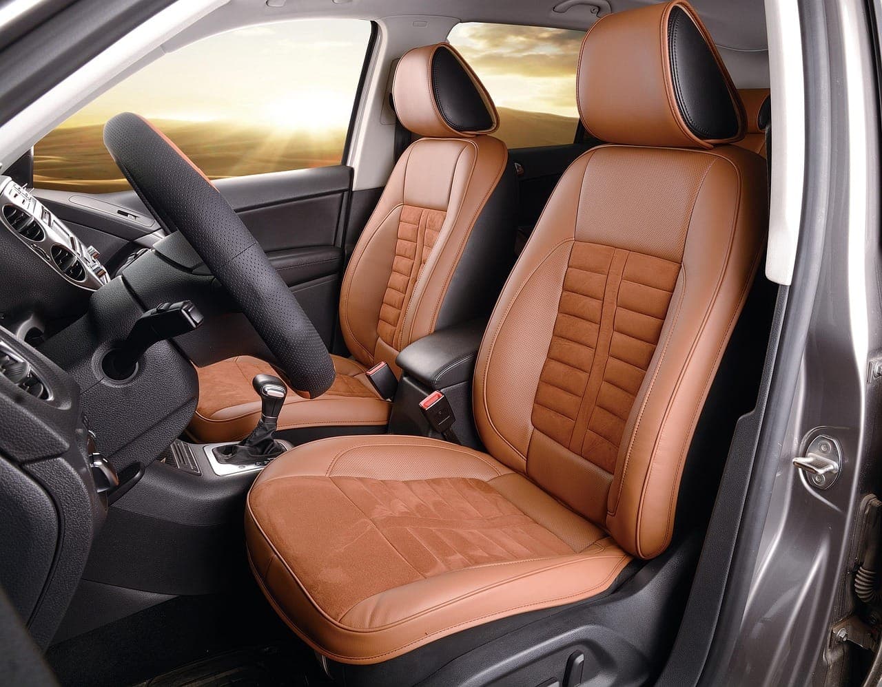 Leather and fabric conditioned