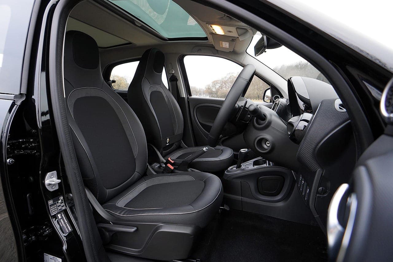 Interior after vacuum and wipe-down